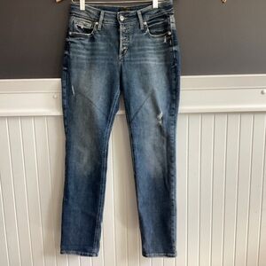 Silver Suki Straight Leg Jeans